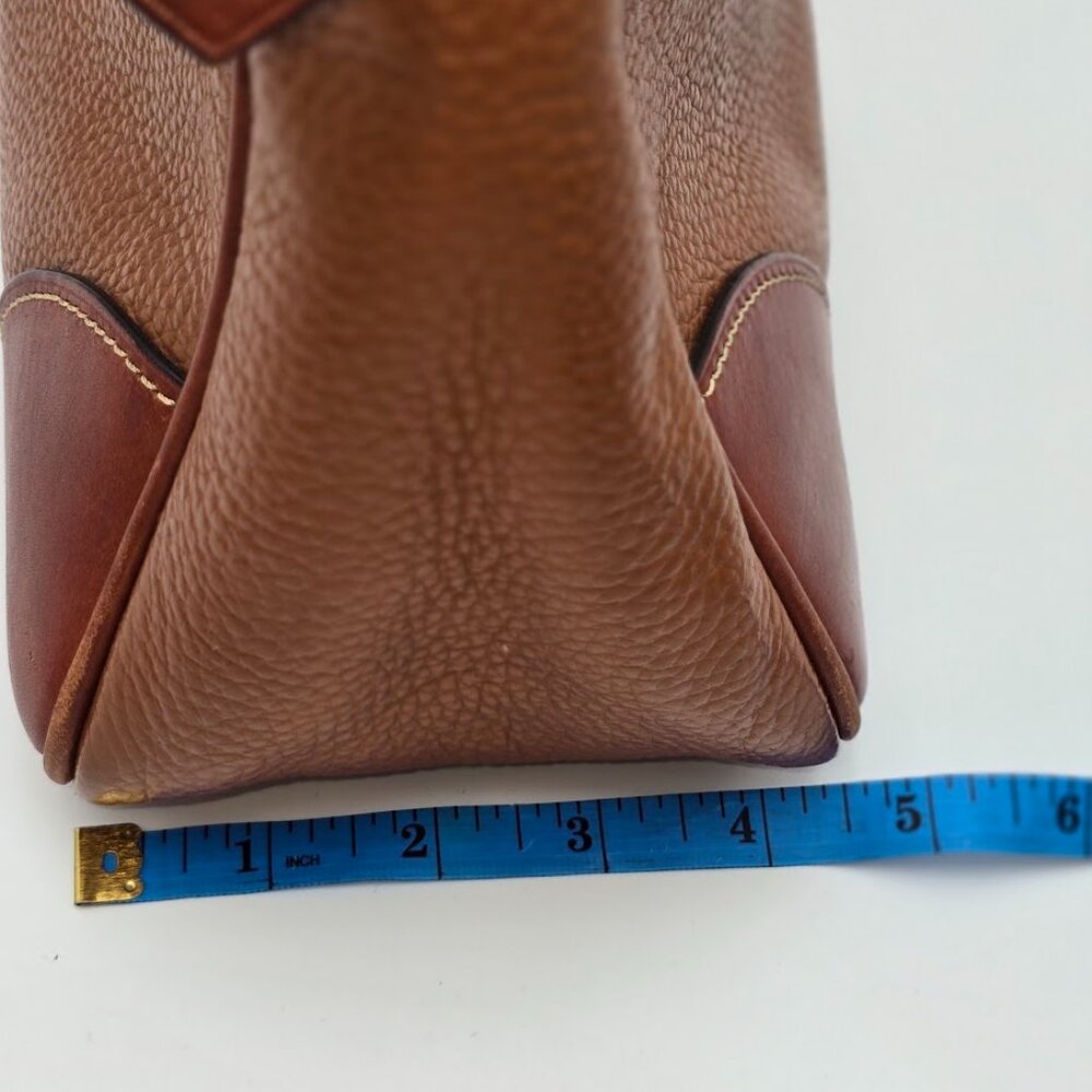 DOONEY & BOURKE REFINED PEBBLE LEATHER HOBO BAG, CARMEL - Picture 15 of 16
